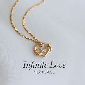 Daughter Infinity Heart Necklace Gift – 925 Sterling Silver, 10 of 11