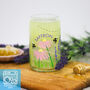 Personalised Meadow Name Printed Can Glass, thumbnail 2 of 8
