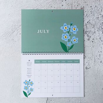 Grow Your Own Flower Garden Wall Calendar 2024, 5 of 10