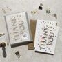 Wildflower Letters Thank You Cards, thumbnail 6 of 6