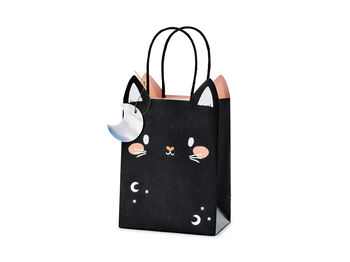 Halloween Party Cat Gift Bag And Tag, 3 of 3