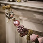 Enchanted Pink Roses Christmas Garland, thumbnail 5 of 5