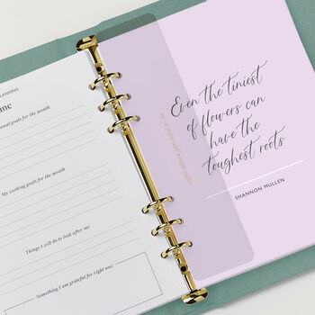 Personalised Turn Wishes Into Plans Life Planner, 6 of 12