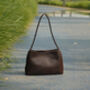 Hand Weaving Vegan Leather Shoulder Bag, thumbnail 10 of 12