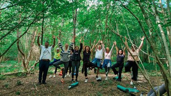 Yoga And Forest Bathing Day Retreat Near Brighton For Two, 4 of 10