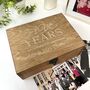 Five Year Anniversary Keepsake Box, thumbnail 6 of 12