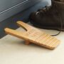 Personalised Solid Oak Boot Jack – Practical Gift For Walkers, thumbnail 4 of 9
