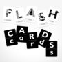 Black And White Alphabet Flash Cards, thumbnail 6 of 8