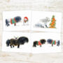 Shetland Pony Christmas Card Pack, thumbnail 1 of 5