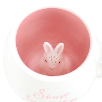 Cute Bunny Mug Gift For Her Easter Kitchen Decor, 2 of 5