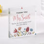 Teacher Thank You Gift Acrylic Plaque Keepsake, thumbnail 1 of 4