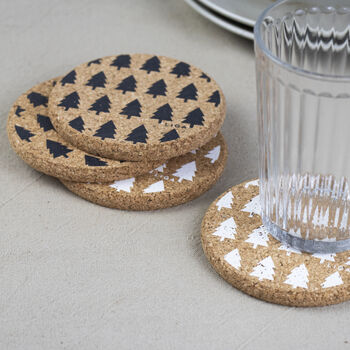 Cork Placemats And Coasters | Trees, 7 of 8