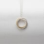 40th Gold And Silver Necklace, thumbnail 2 of 12