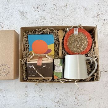 Fireside Homeware And Chocolate Natural Gift Set, 6 of 12