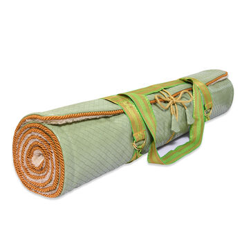 Holistic Silk Yoga Rug Mat, 6 of 10