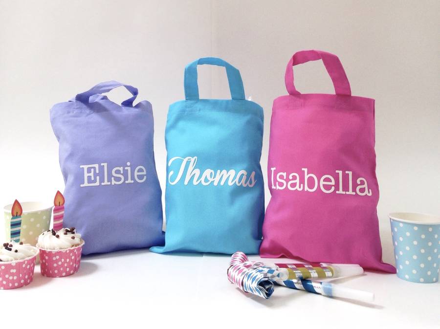 Personalised Party Bags By Beryl Betty Celebrations ...
