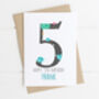 Personalised Children's Birthday Card Space, thumbnail 5 of 8