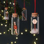Set Of Four Glass Christmas Tree Baubles, thumbnail 6 of 7