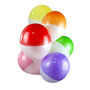 Set Of Eight Two Toned Bright Dipped Balloons, thumbnail 2 of 2