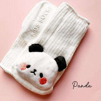 Baby Panda Bath Time Towel And Hand Mitt Gift Box Set, 9 of 10