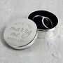 Personalised Will You Marry Me Ring Box, thumbnail 2 of 2