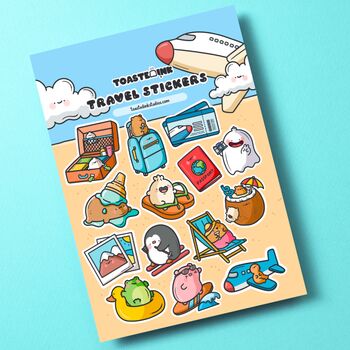 Travel Sticker Sheet | Cute Stickers, 3 of 5