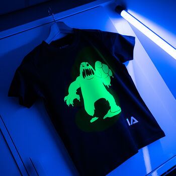 Kids Slime Monster Interactive Glow T Shirt, 5 of 6