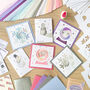 Let It Snow Card Making Kit | Iris Folding, thumbnail 1 of 6