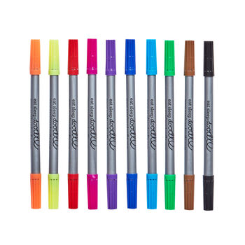 Doodle Wash Out Fabric Pens Classic 10 Colour Pack, 3 of 6