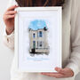 Personalised Watercolour New Home Framed Print, thumbnail 1 of 12