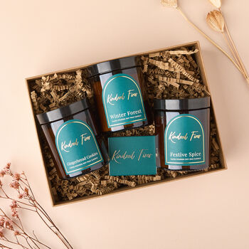 Candle Lover’s Trio Gift Set With Gift Box, 2 of 4