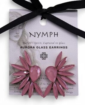 Vintage Glass Angel Wing Earrings, 9 of 12