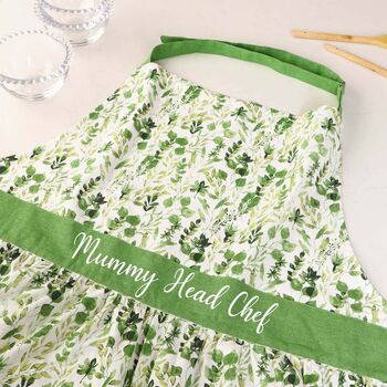 Personalised Apron And Oven Glove Gift Set, 6 of 11