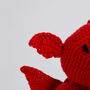 Welsh Dragon Easy Crochet Kit, thumbnail 3 of 11