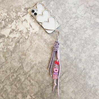 Personalised Letter Handbag Charm And Phone Strap, 4 of 12