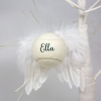 Personalised Angel Wings Decoration, 3 of 6