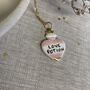 Baby Pink Ceramic Charm Love Potion Necklace, thumbnail 3 of 6