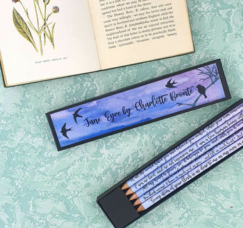 Jane Eyre By Charlotte Bronte Quote Pencils, 5 of 5
