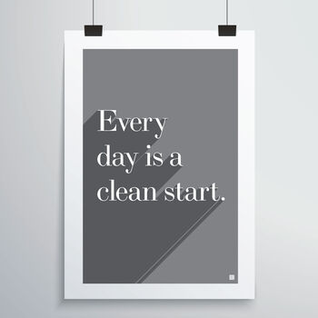 Clean Start Print, 7 of 12