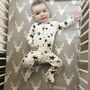 Personalised Knitted Stag Baby Blanket, thumbnail 9 of 12