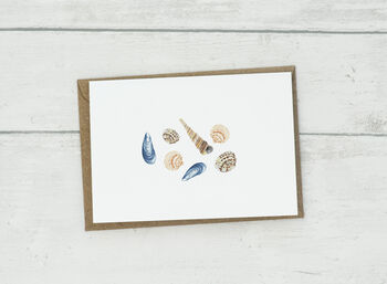 Personalised Sea Shell Greetings Card, 4 of 4