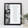 Use Your Own Photos And Poem Handmade Personalised Print, thumbnail 3 of 8