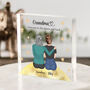 Personalised Grandma And Granddaughter Acrylic Block, thumbnail 1 of 5
