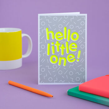 Hello Little One! Handmade Cards Multipack Of Three, 7 of 10