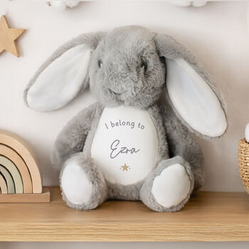 Personalised 'I Belong To' Bunny, 2 of 7