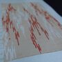Peach Abstract Art Print, thumbnail 8 of 9