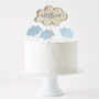 Personalised Clouds Birthday Cake Topper, thumbnail 1 of 7