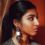Sita Statement Earrings, thumbnail 1 of 3