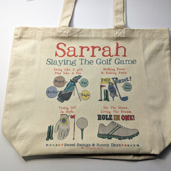 Personalised Golfing Story Bag, 3 of 3