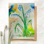 Set Of Hand Painted Spring Flower Greetings Card, thumbnail 4 of 4